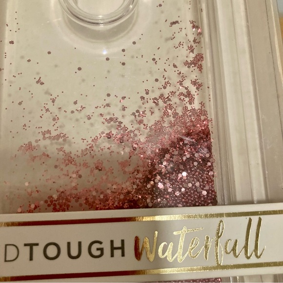 LG G6 Phone Case Pink Sparkle Waterfall Case-Mate New Old Stock - Picture 11 of 11